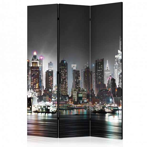 Paraván New York Dekorhome 135x172 cm (3-dílný)