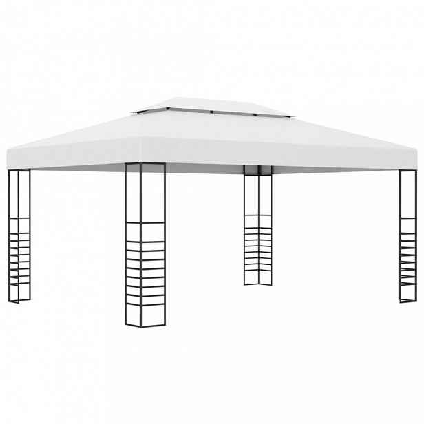 Zahradní altán 3x4 m Dekorhome Bílá