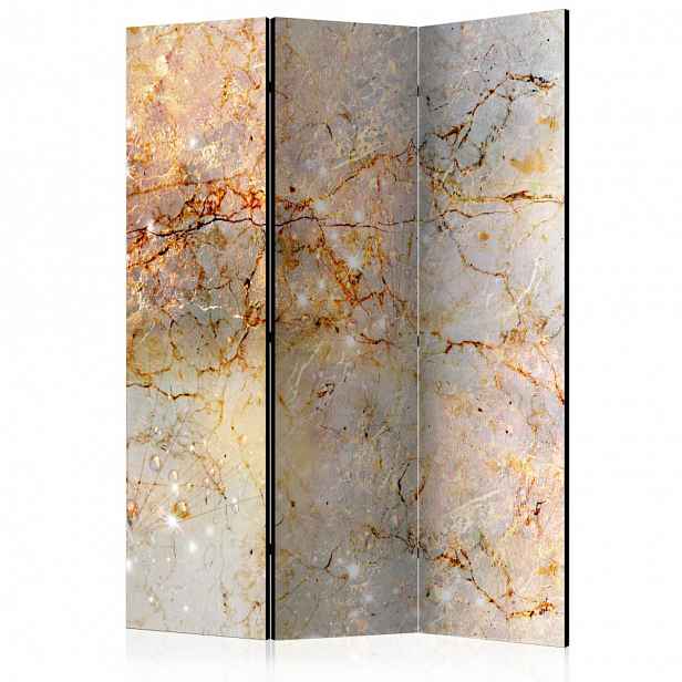 Paraván Enchanted in Marble Dekorhome 135x172 cm (3-dílný)