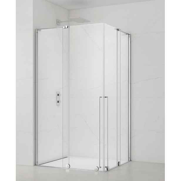 Sprchový kout čtverec 100x100 cm SAT Walk-In Xmotion SATBWIXMN100100