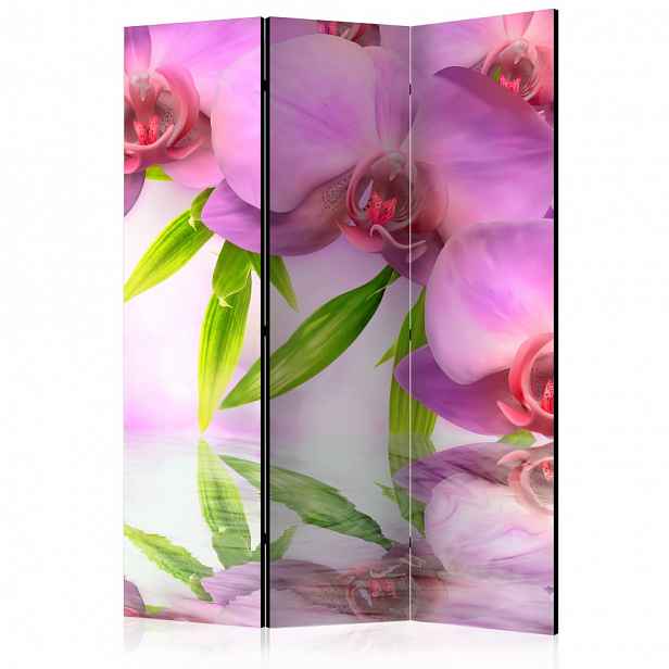 Paraván Orchid Spa Dekorhome 135x172 cm (3-dílný)