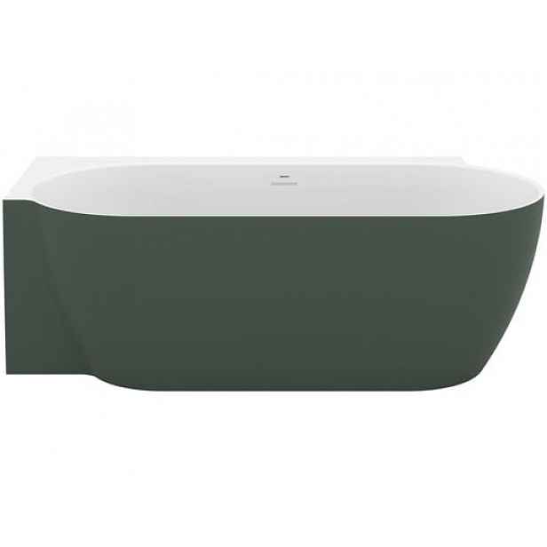 Volně stojící vana Ravak Freedom  175x86 cm akrylát levá grey green CC91200000