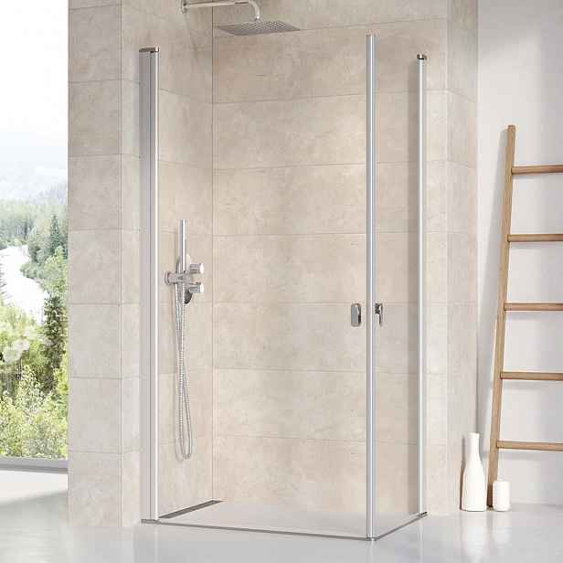 Sprchový kout 90x195 cm Ravak Chrome chrom matný 1QV70U01Z1