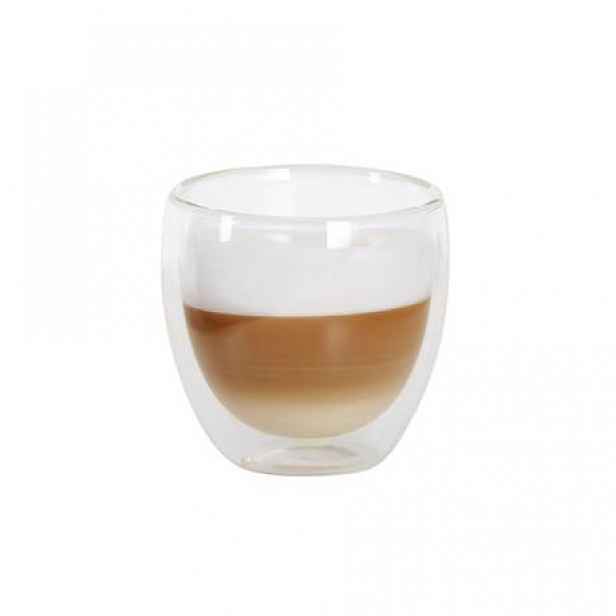 TORO Skleněný hrnek Cappuccino dvojité borosilikátové sklo 280ml