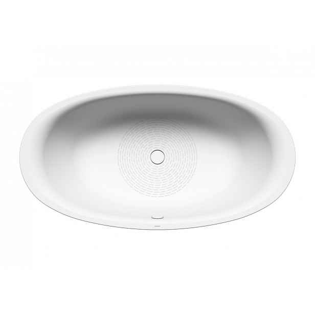 Oválná vana Kaldewei Ellipso Duo Oval 190x100 cm smaltovaná ocel Perl-effekt,Antislip alpská bílá 286230003001