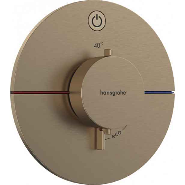 Sprchová baterie Hansgrohe ShowerSelect Comfort S bez podomítkového tělesa kartáčovaný bronz 15553140