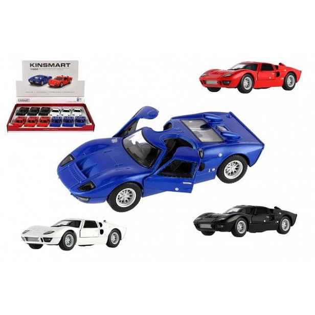 Auto Kinsmart 1966 Ford GT40 MKII 13 cm, kov/plast