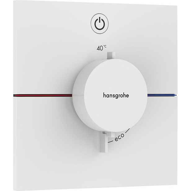 Sprchová baterie Hansgrohe ShowerSelect Comfort E bez podomítkového tělesa matná bílá 15571700