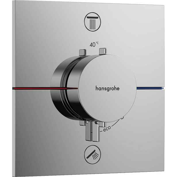 Vanová baterie Hansgrohe ShowerSelect Comfort E bez podomítkového tělesa chrom 15572000