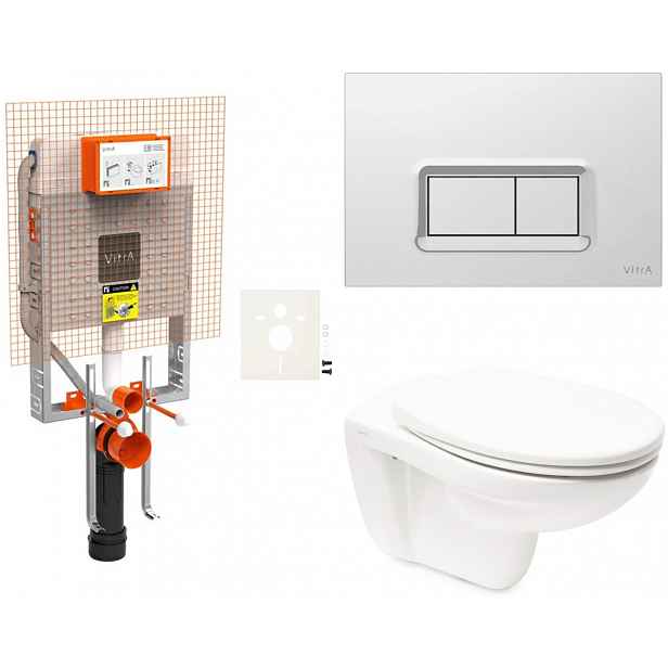 Závěsný wc set k zazdění Vitra Normus SIKOVZNOR54680