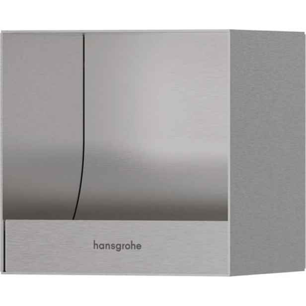 Držák toaletního papíru Hansgrohe XtraStoris Original kartáčovaná nerezová ocel 56065800