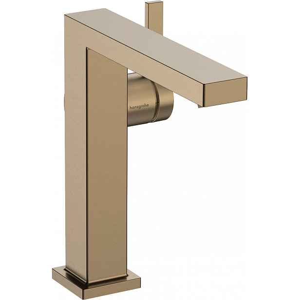 Umyvadlová baterie Hansgrohe Tecturis E s clic-clacem kartáčovaný bronz 73040140