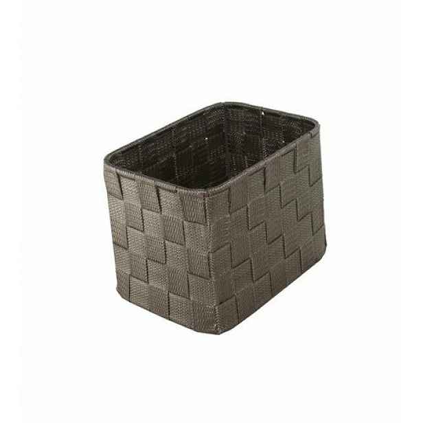 Úložný organizér do zásuvky Compactor TEX vysoký - 19 x 14 x 13 cm, Taupe (šedo-béžový)