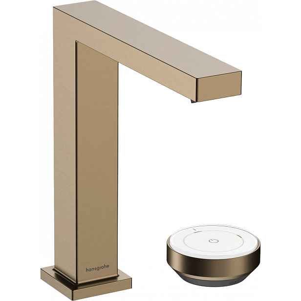 Umyvadlová baterie Hansgrohe Tecturis E s výpustí kartáčovaný bronz 73053140