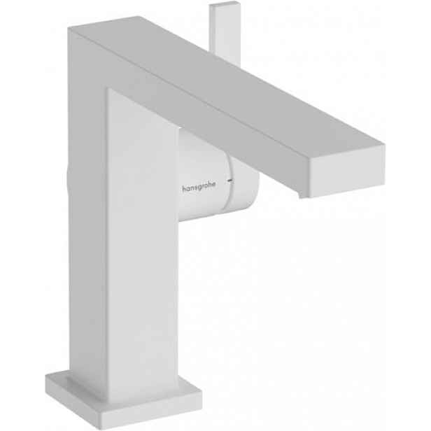 Umyvadlová baterie Hansgrohe Tecturis E s clic-clacem matná bílá 73020700