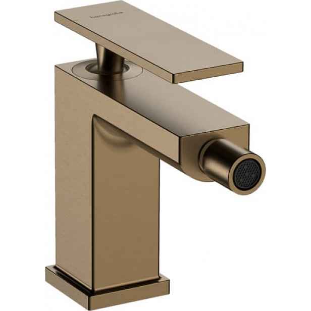 Bidetová baterie Hansgrohe Tecturis E s výpustí kartáčovaný bronz 73200140