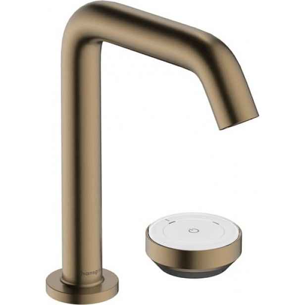 Umyvadlová baterie Hansgrohe Tecturis S s výpustí kartáčovaný bronz 73353140