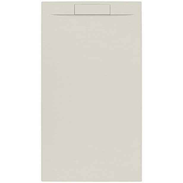 Sprchová vanička obdélníková SAT Fusion 100x90 cm litý mramor Beige SATFU10090BE