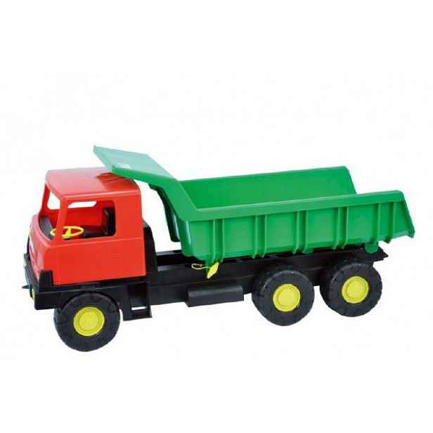 Teddies Tatra 815 Auto korba zelená kabina červená plast 75cm