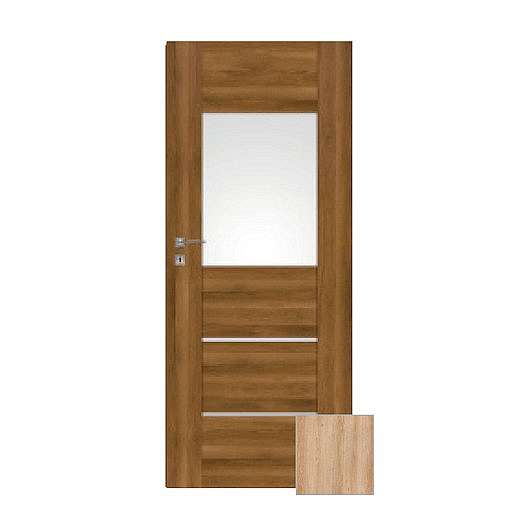 Interiérové dveře Naturel Aura pravé 80 cm jilm AURA2J80P