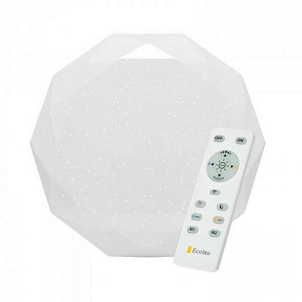 Svítidlo LED Ecoplanet Diamant, 3000–6000K, 25W, bílá