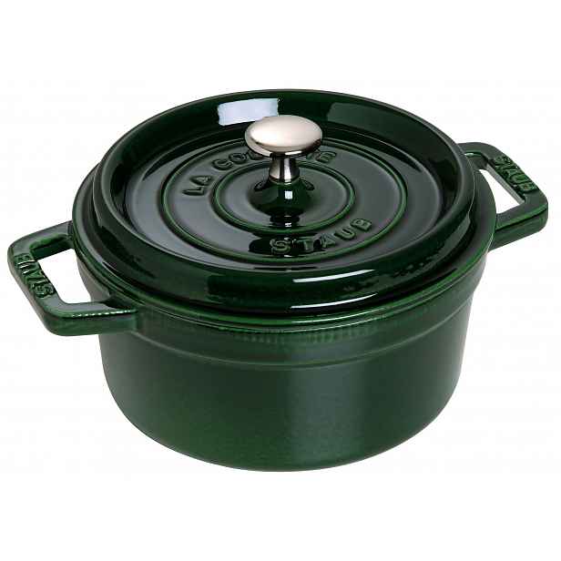 Staub Litinový hrnec s poklicí Cocotte, bazalková, 20 cm / 2,2 l 1102085