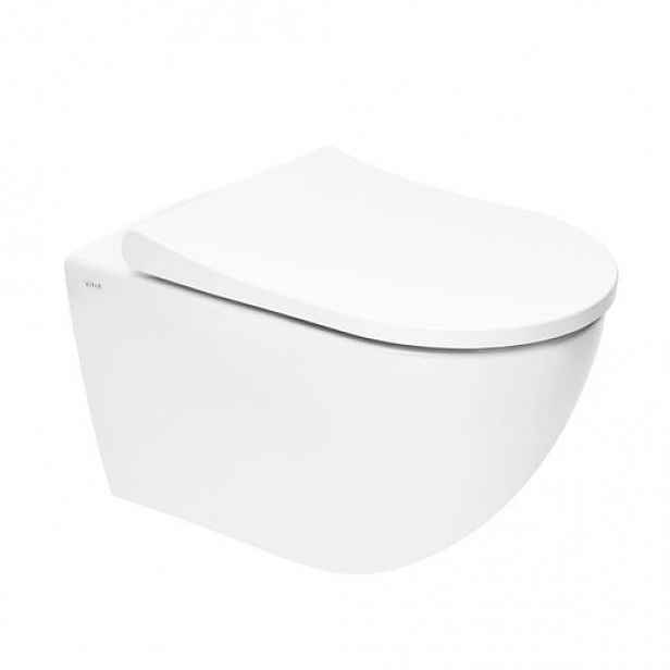 WC závěsné VitrA S60 bílé včetně sedátka, zadní odpad 7510-003-6288