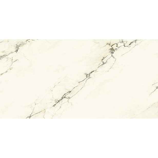 Dlažba Graniti Fiandre Marmi Maximum Imperial White 150x300 cm leštěná MML1861530