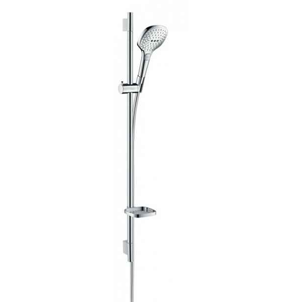 Sprchový set Hansgrohe Raindance Select E s mýdlenkou chrom 26623000