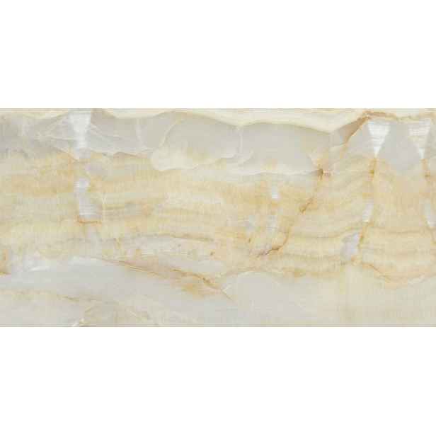 Dlažba Graniti Fiandre Marmi Maximum Gold Onyx 75x150 cm leštěná MML256715