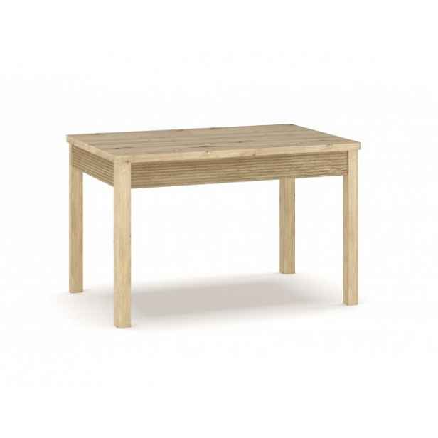 Rozkládací stůl MORIS, dub artisan, 120x80 cm