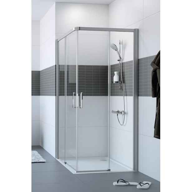 Sprchový kout čtverec 90x90x200 cm Huppe Classics 2 chrom matný C25002.087.322