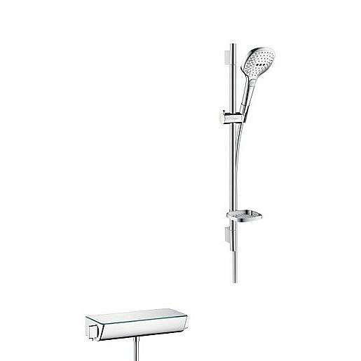 Sprchová baterie Hansgrohe Raindance Select E se sprchovým setem 150 mm chrom 27038000