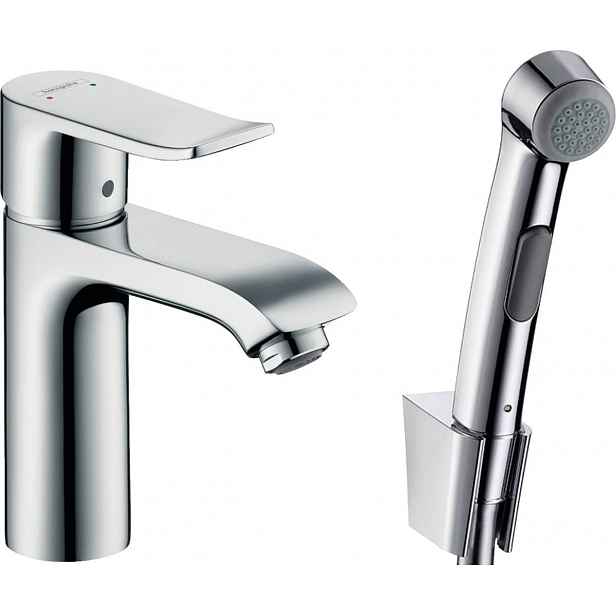 Umyvadlová baterie Hansgrohe Metris s bidetovou sprškou chrom 31285000