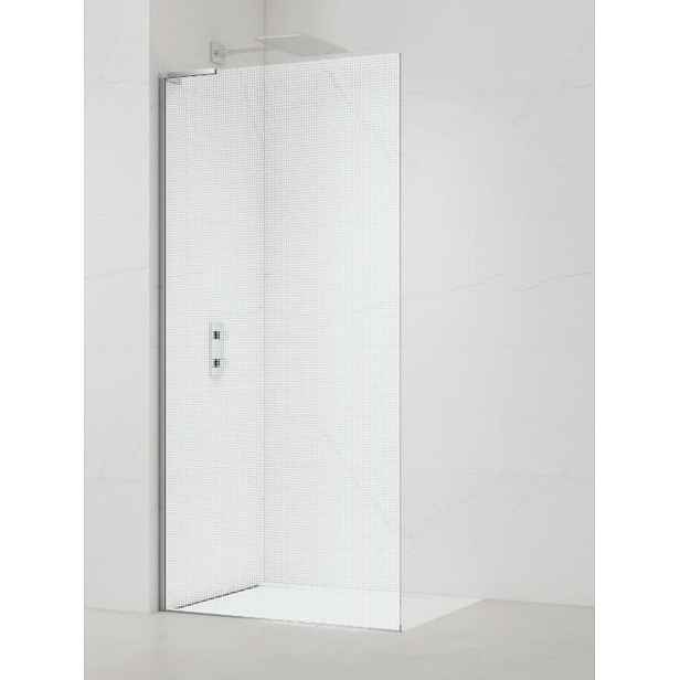 Sprchová zástěna walk-in 120 cm SAT Walk-in  SATBWI120MRZAVL