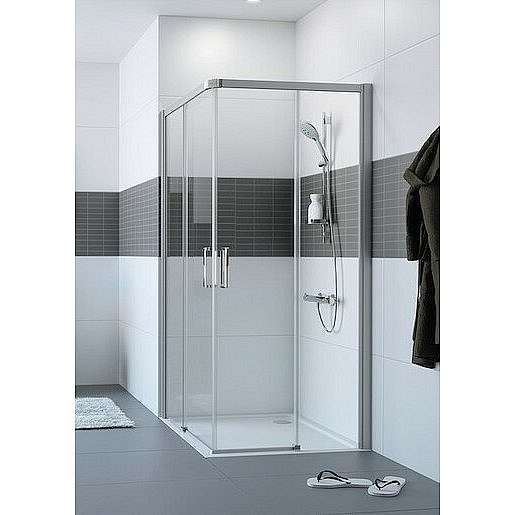 Sprchové dveře 100x100x200 cm Huppe Classics 2 chrom lesklý C25003.069.322