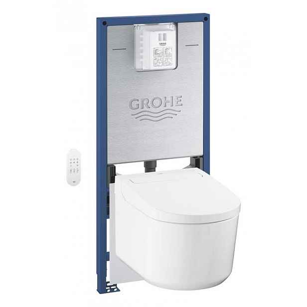 Závěsný wc set bezdotykový Grohe Rapid SLX alpská bílá 36509SH0