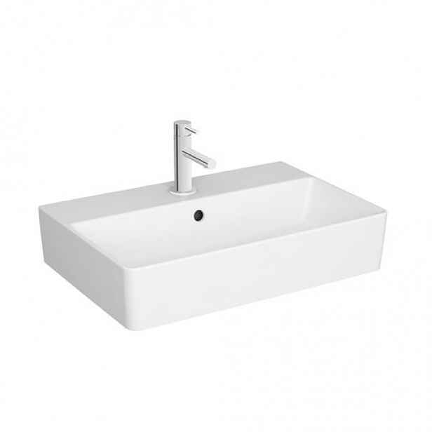 Závěsné umyvadlo VitrA Nuo 60x40 cm otvor pro baterii uprostřed 7435-003-0001