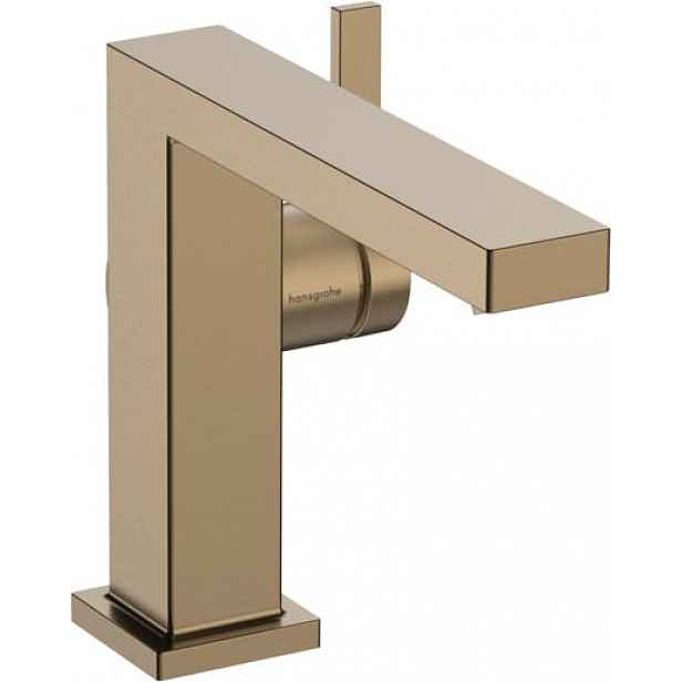 Umyvadlová baterie Hansgrohe Tecturis E bez výpusti kartáčovaný bronz 73021140