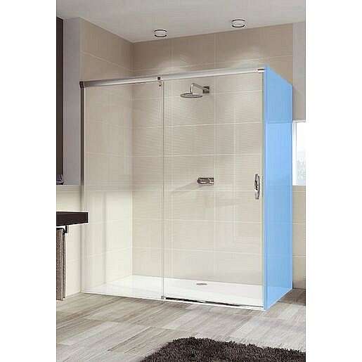 Sprchové dveře 100x200 cm levá Huppe Aura elegance chrom lesklý 401412.092.322.730