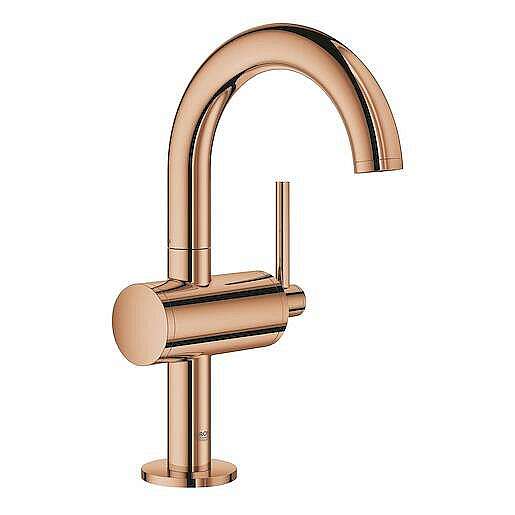 Umyvadlová baterie Grohe Atrio s clic-clacem Warm Sunset 32043DA3