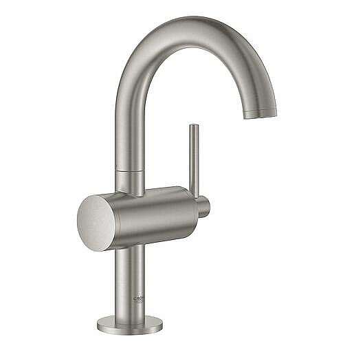 Umyvadlová baterie Grohe Atrio s clic-clacem supersteel 32043DC3