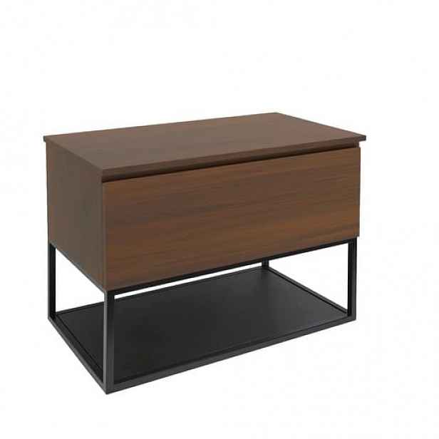 Koupelnová skříňka s krycí deskou SAT B-Way 59x57x45 cm ořech mat BWAY60NUTDF