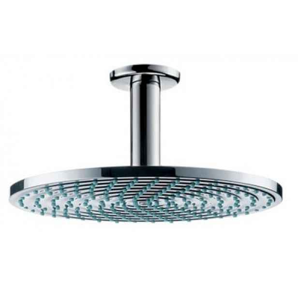 Hlavová sprcha Hansgrohe Raindance S strop včetně sprchového ramena chrom 27463000