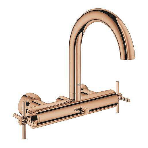 Vanová baterie Grohe Atrio bez sprchového setu 150 mm Warm Sunset 25010DA3