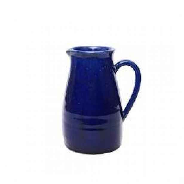 Váza džbán LEVANTE keramika modrá 34cm