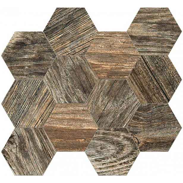 Mozaika Fineza Timber Design stonewash 31,5x36,5 cm mat TIMDEMOSESSW