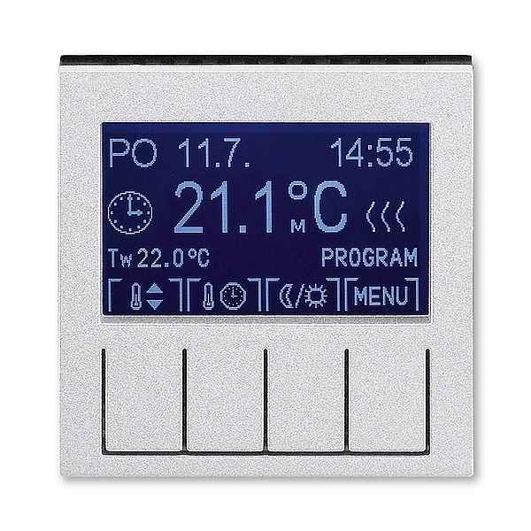 Termostat uni programovatelný Levit titan/kouřová černá