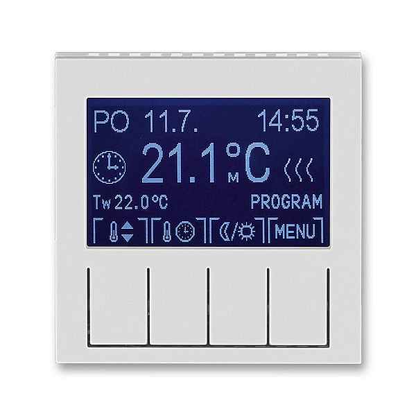 Termostat univerzální programovatelný Levit šedá / bílá