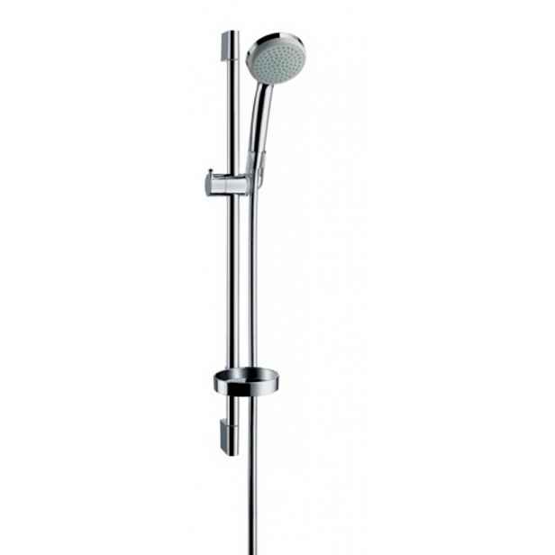 Sprchový set Hansgrohe Croma 100 s mýdlenkou chrom 27717000